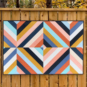 Wooden Quilt 32" x 48"